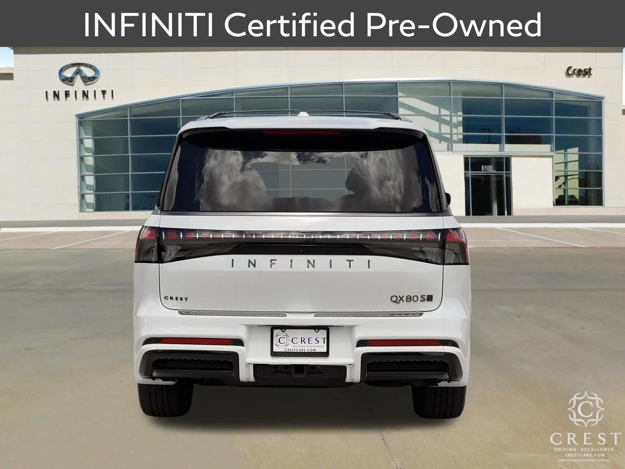 Certified Used 2026 Radiant White INFINITI SPORT image 4
