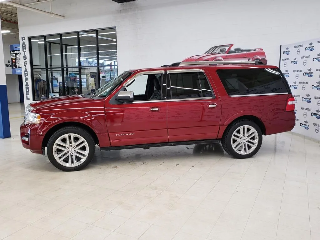 Used 2016 Red Ford Platinum image 4