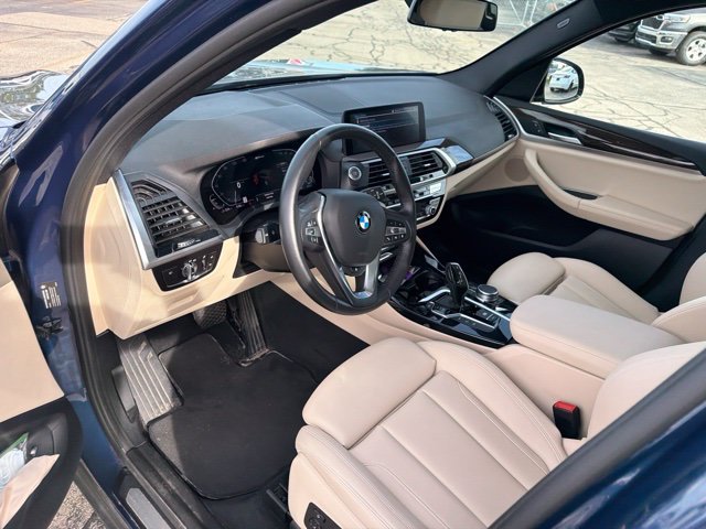 Used 2021 Blue Metallic BMW xDrive30e image 8