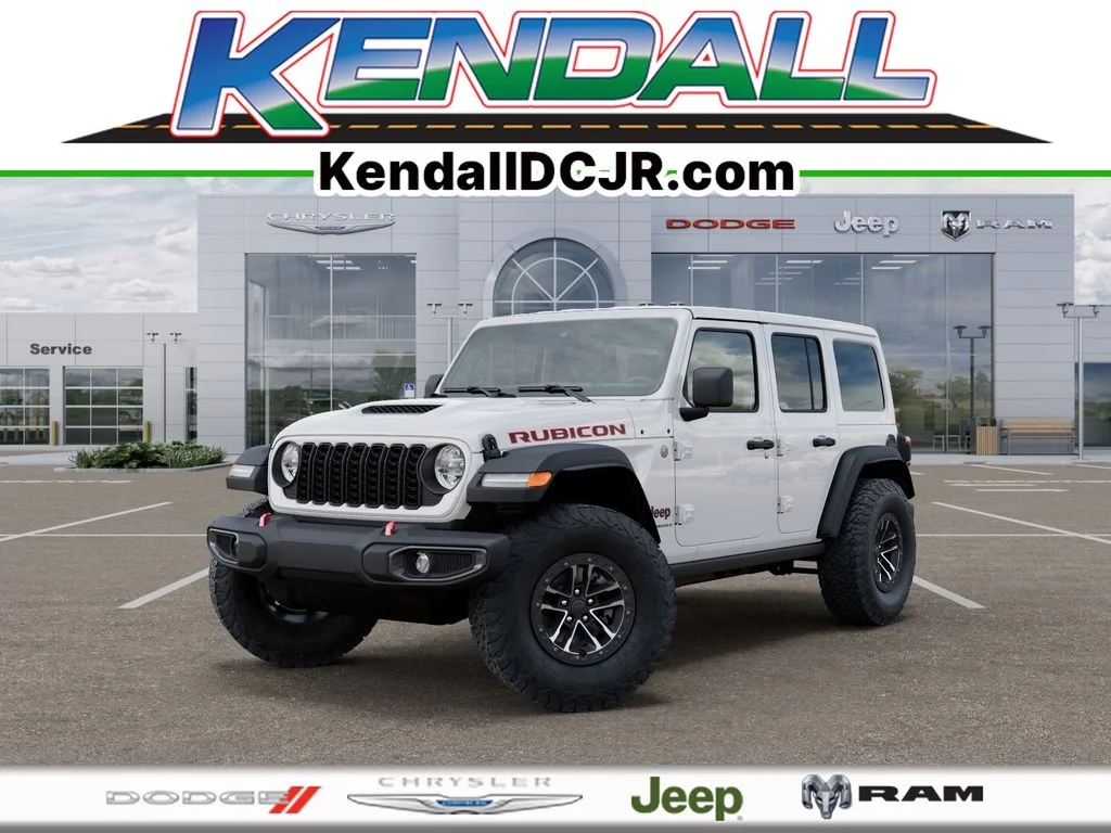 New 2026 Bright White Clearcoat Jeep Rubicon image 1