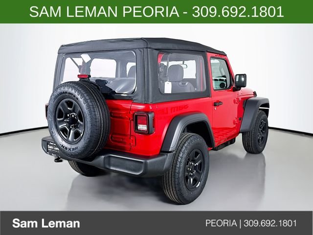 New 2026 Firecracker Red Clear-Coat Exterior Paint Jeep Sport image 7
