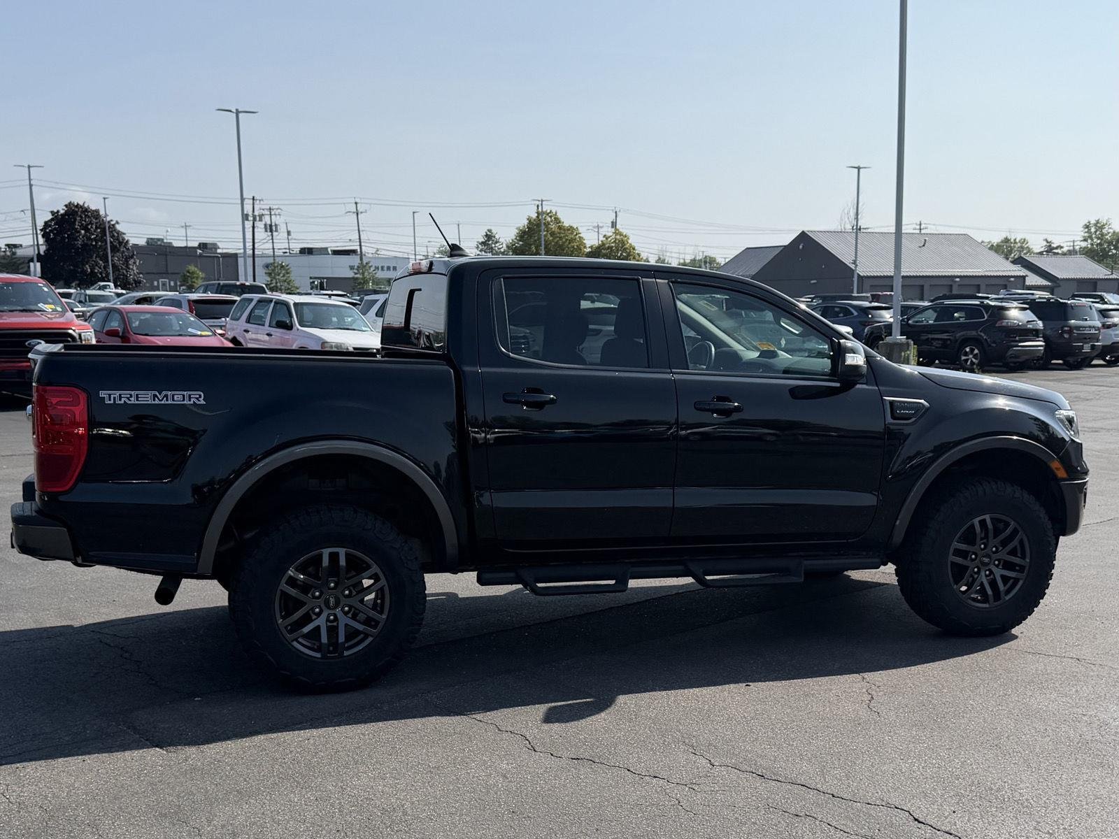 Used 2021 Shadow Black Ford LARIAT image 4