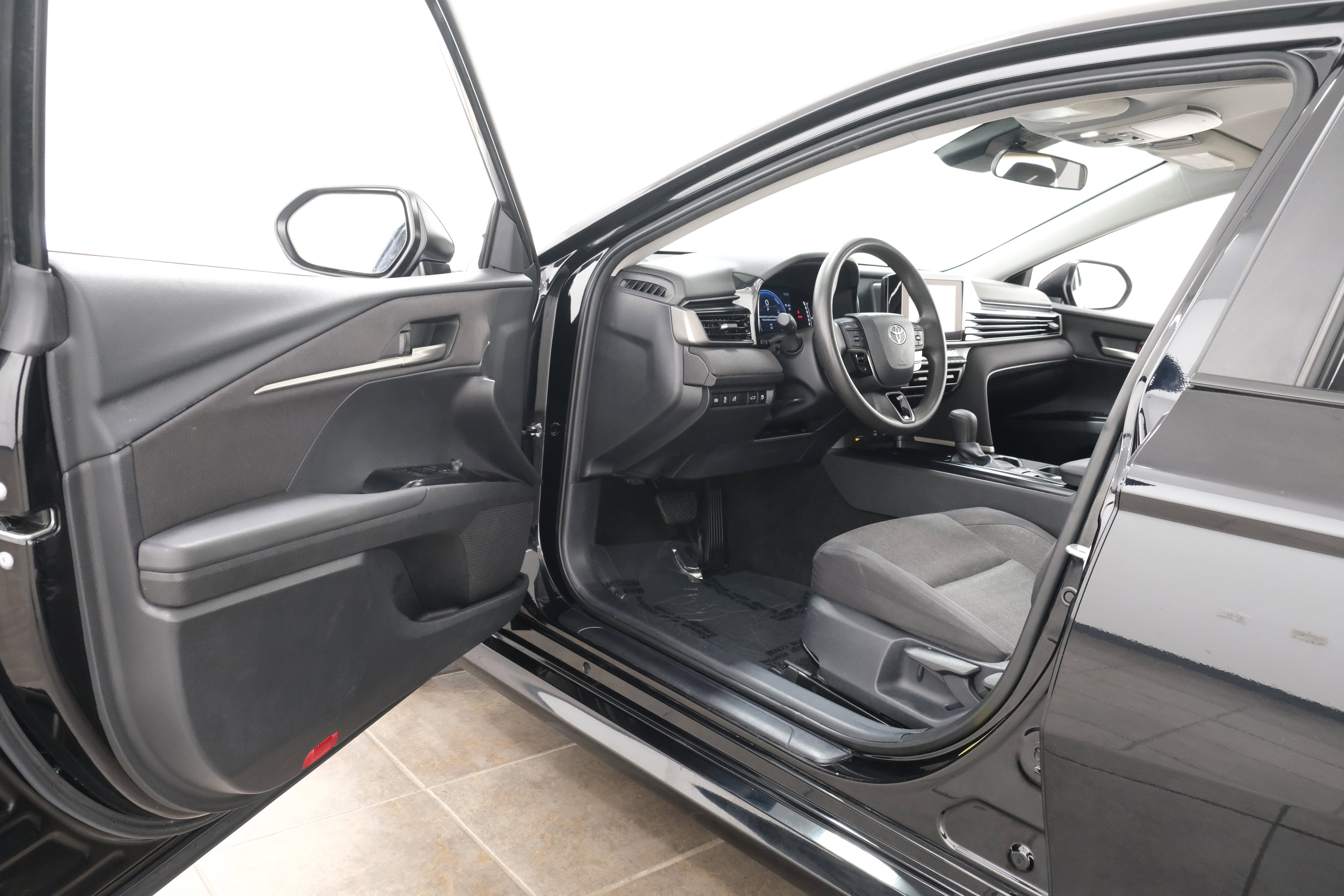 Certified Used 2025 Midnight Black Metallic Toyota LE image 24