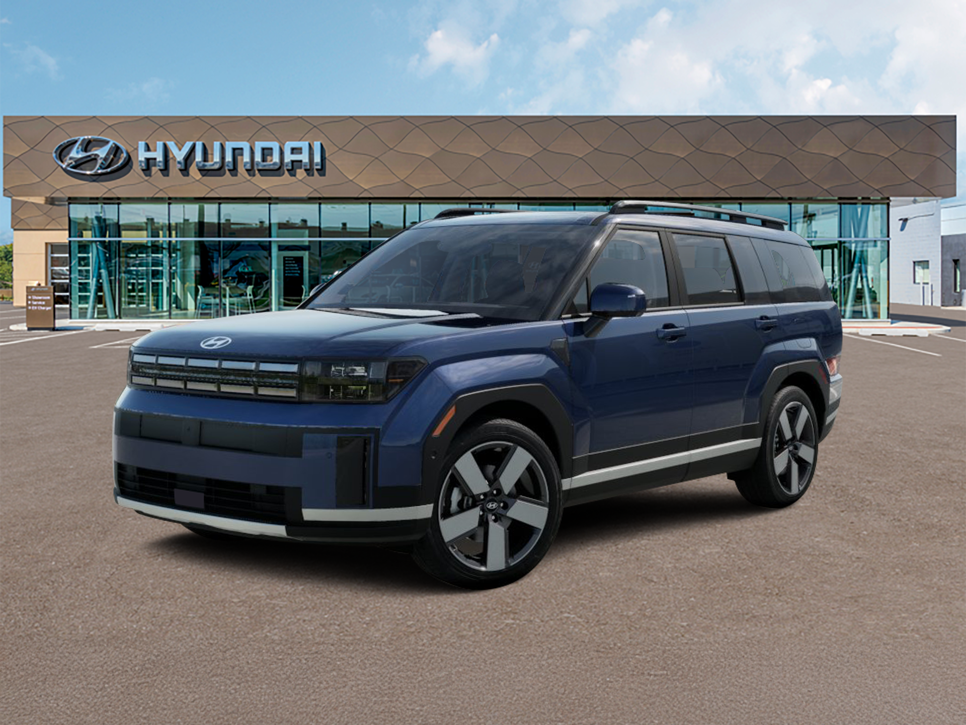 New 2026 Atlantis Blue Hyundai Limited AWD image 15