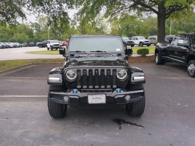 Used 2022 Black Jeep Unlimited Sahara 4xe image 8