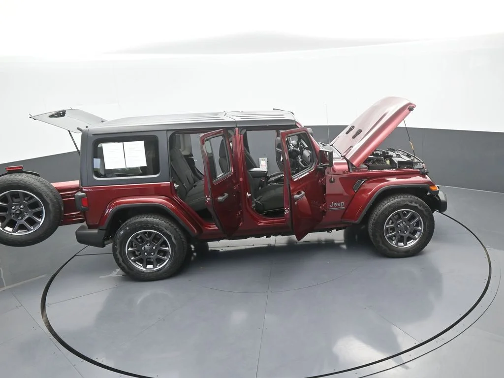 Used 2021 Snazzberry Pearlcoat Jeep Unlimited Sport S image 68