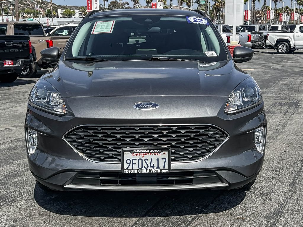 Used 2022 Gray Metallic Ford SEL image 2