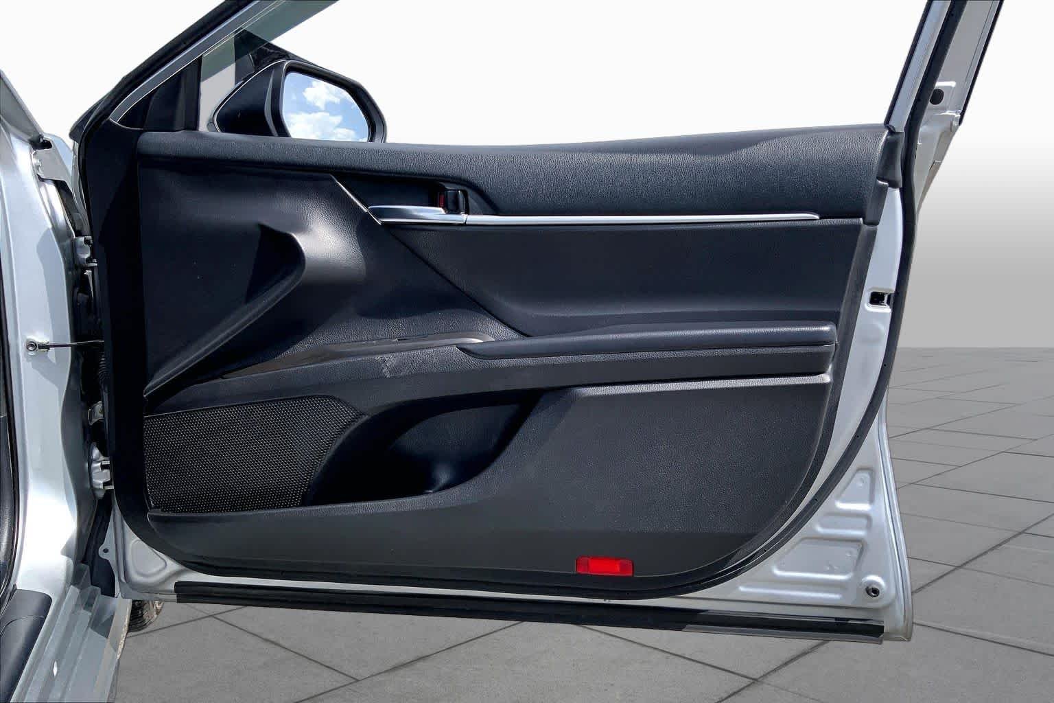 Used 2022 Celestial Silver Metallic Toyota SE image 22