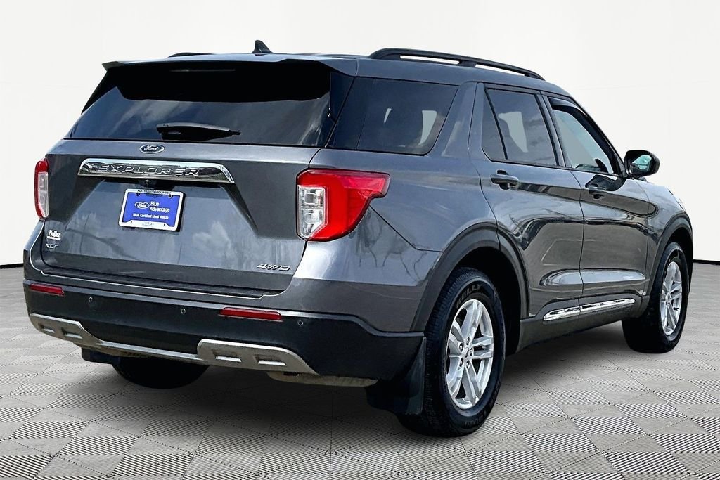Certified 2021 Ford Explorer XLT with VIN 1FMSK8DH8MGB87613 for sale in Kansas City