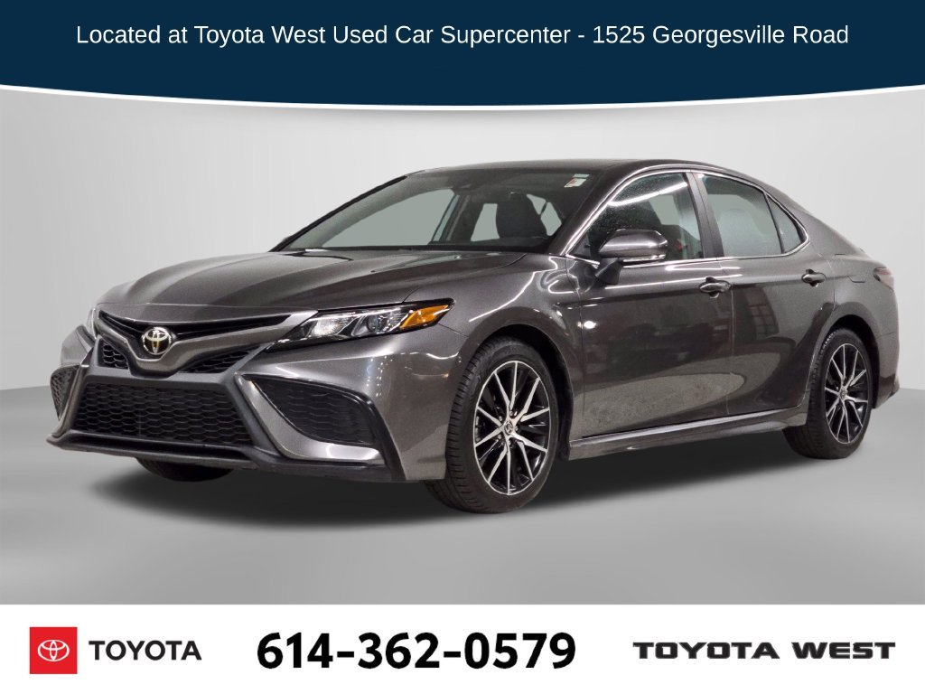 Used 2021 Gray Toyota SE image 1