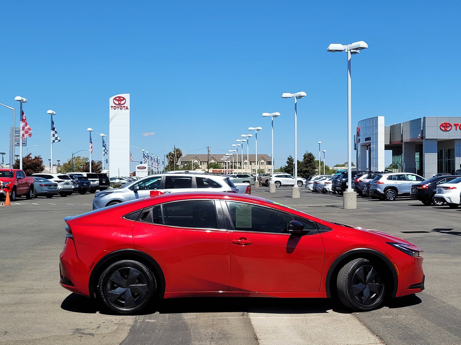 Used 2023 Red Toyota  image 3