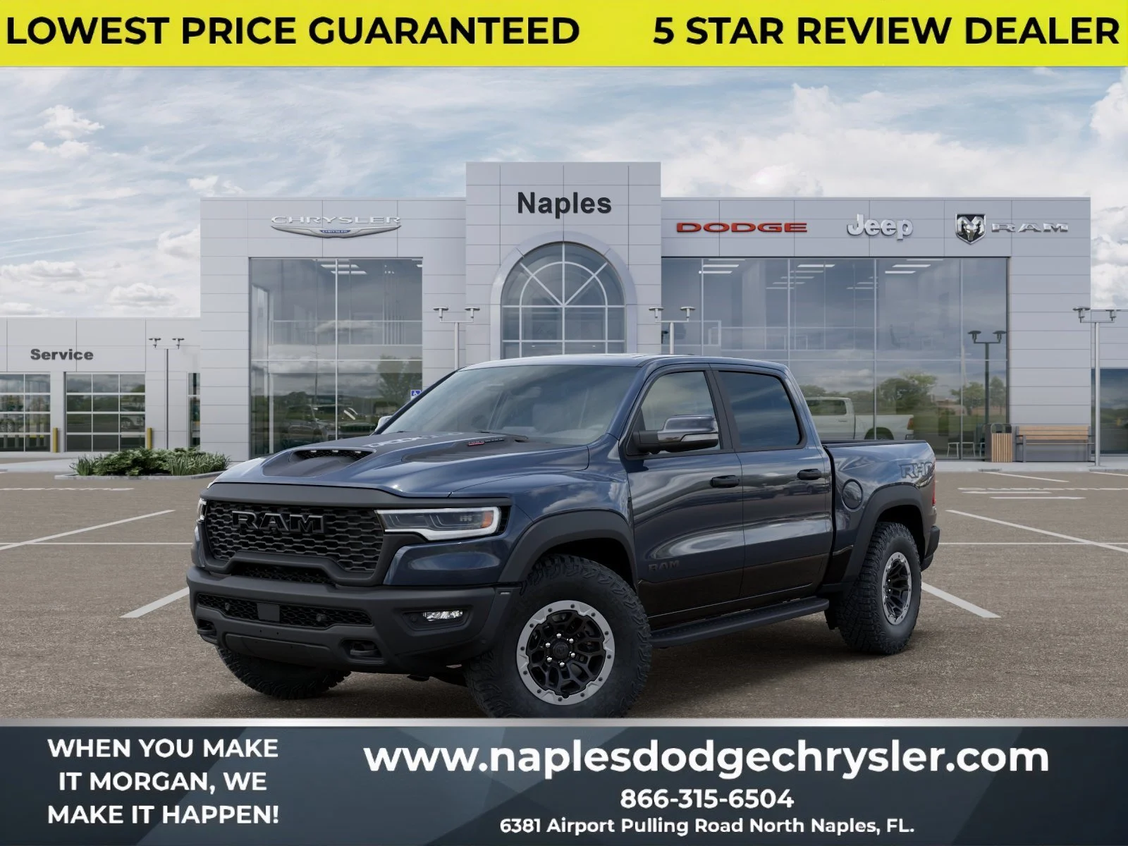 New 2026 Forged Blue Metallic Exterior Paint RAM RHO image 1