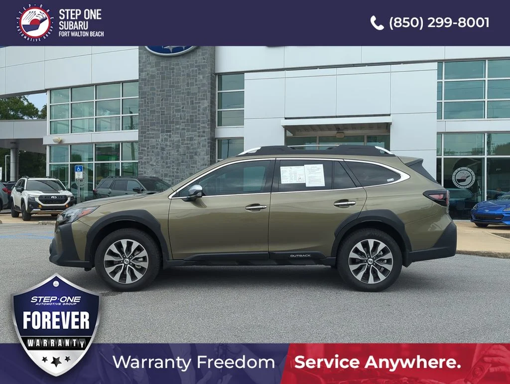 Certified Used 2025 Green Subaru Touring XT image 4
