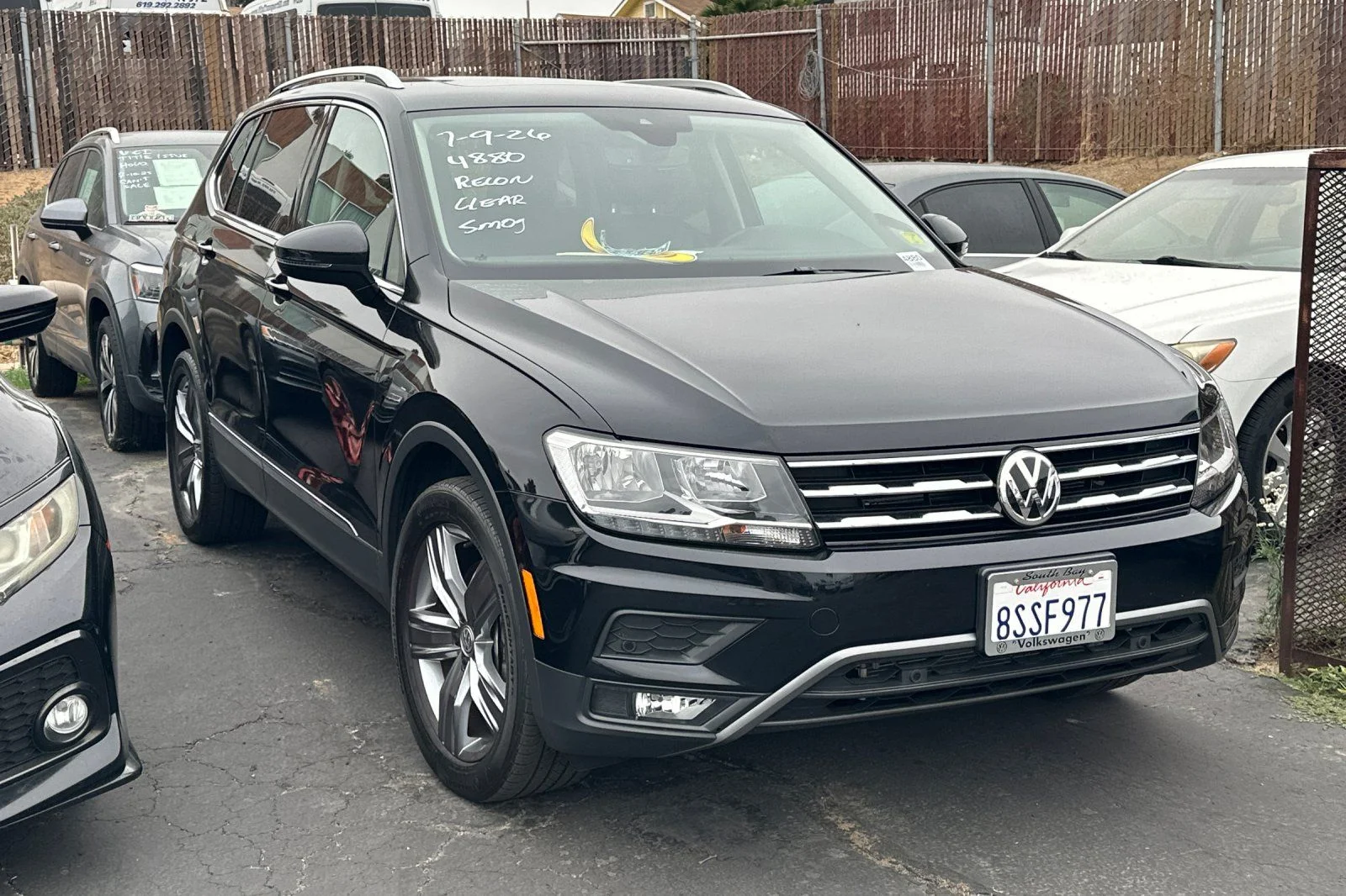 Used 2020 Black Volkswagen 2.0T SEL image 2