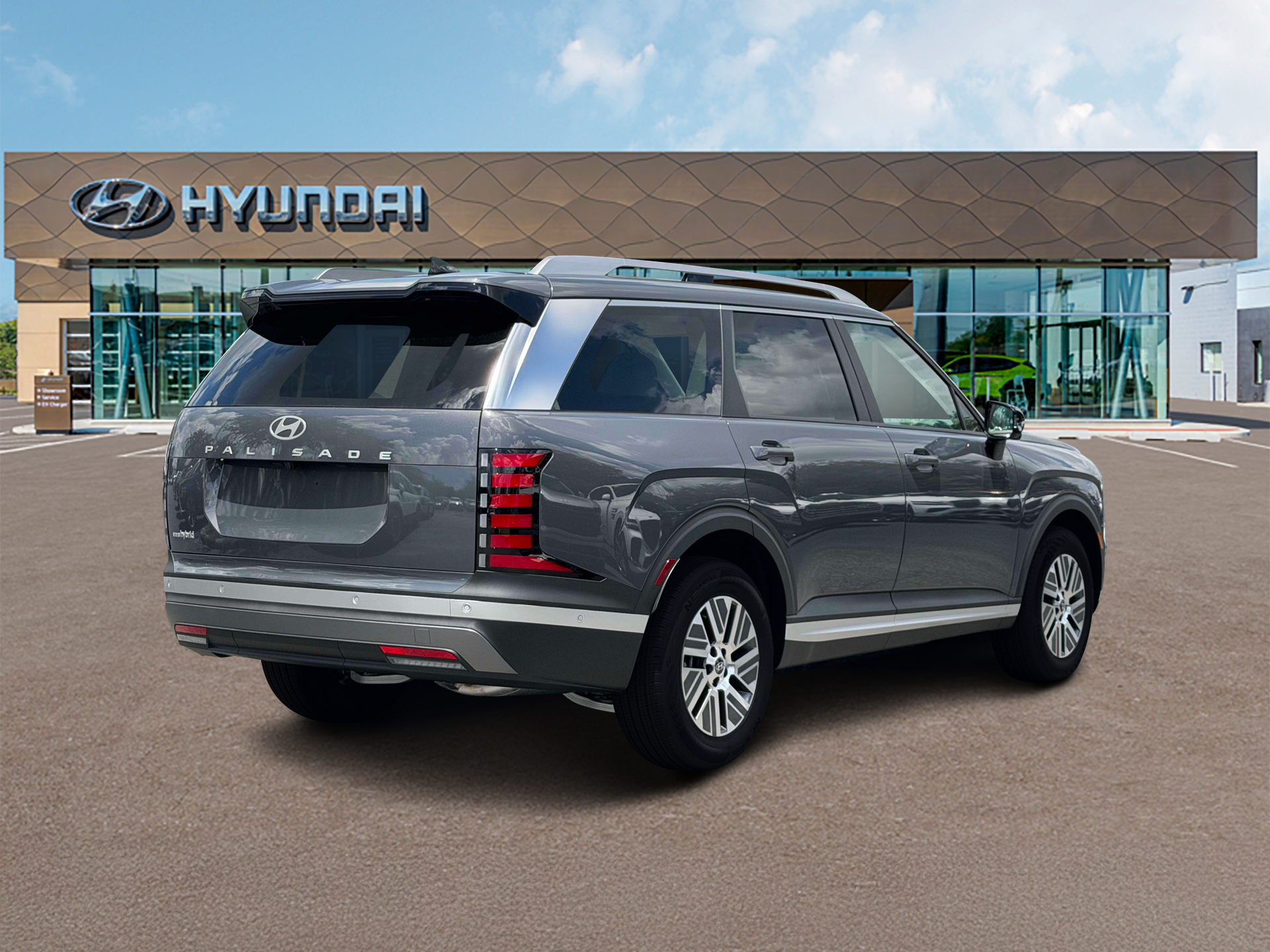 New 2027 Gray Hyundai Blue SEL Premium image 7