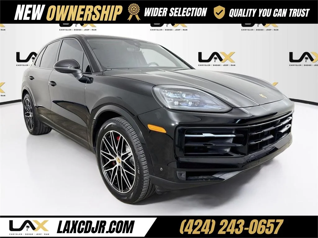 Used 2024 Black Porsche S image 1