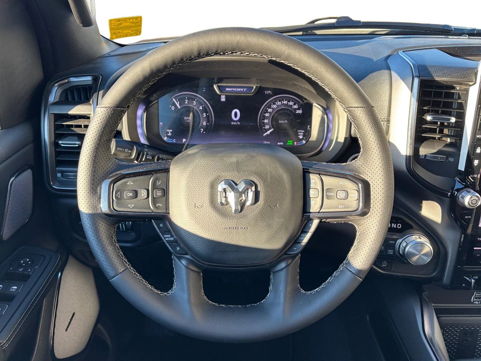 New 2027 Bright White Ram Sport image 13