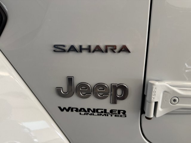 Used 2021 White Jeep Unlimited Sahara image 41