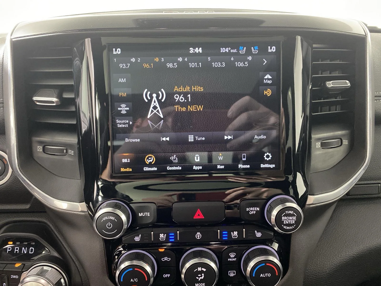 Used 2021 Diamond Black Crystal Pearlcoat Ram Laramie image 23