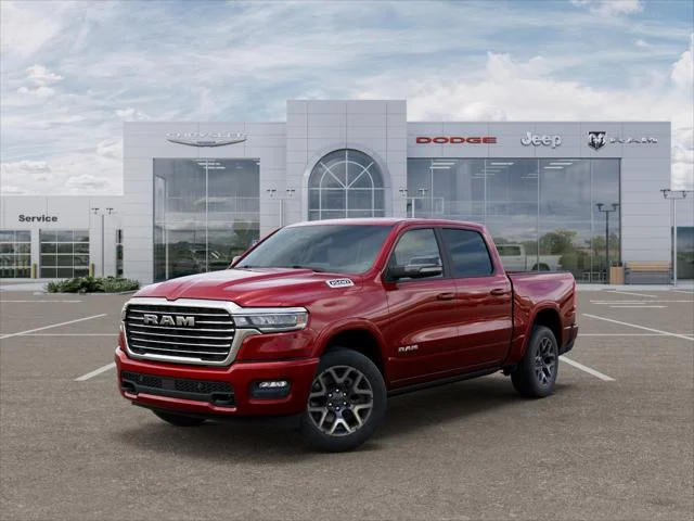 New 2026 Molten Red Pearl-Coat Exterior Paint RAM Laramie image 27