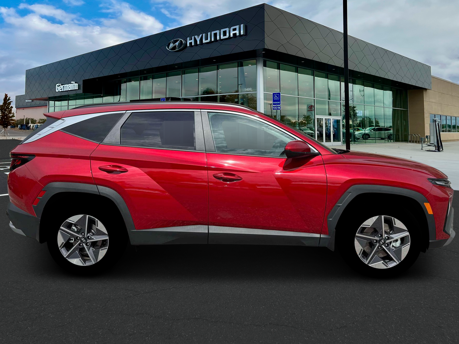 New 2026 Ultimate Red Hyundai SEL Plus AWD image 9
