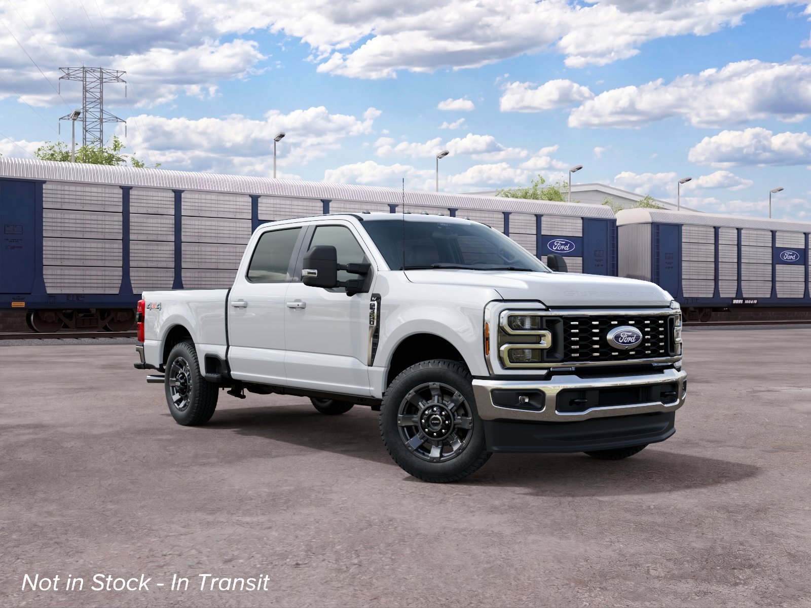 New 2027 Oxford White Ford F-350® XLT image 4