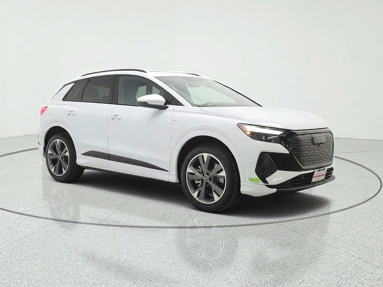 Used 2023 Glacier White Metallic Audi Premium Plus image 3