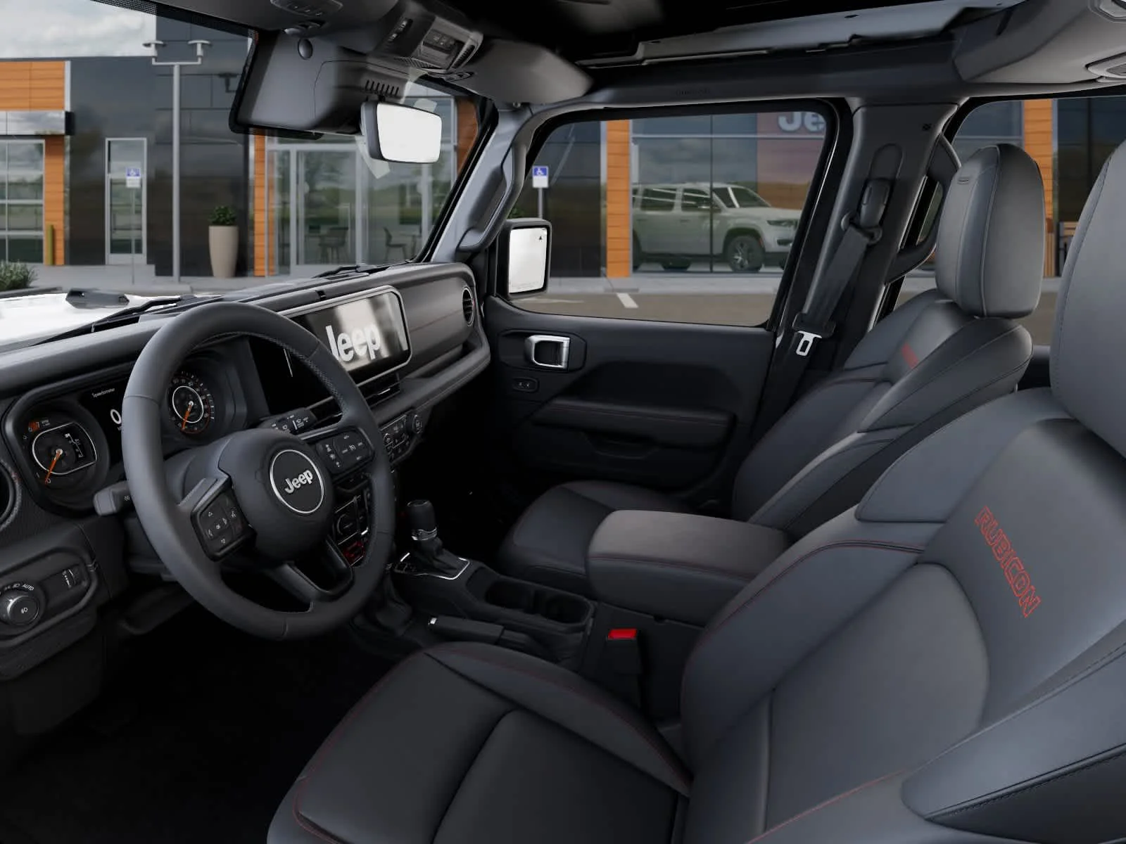 New 2027 Granite Crystal Metallic Clearcoat Jeep Rubicon X image 22