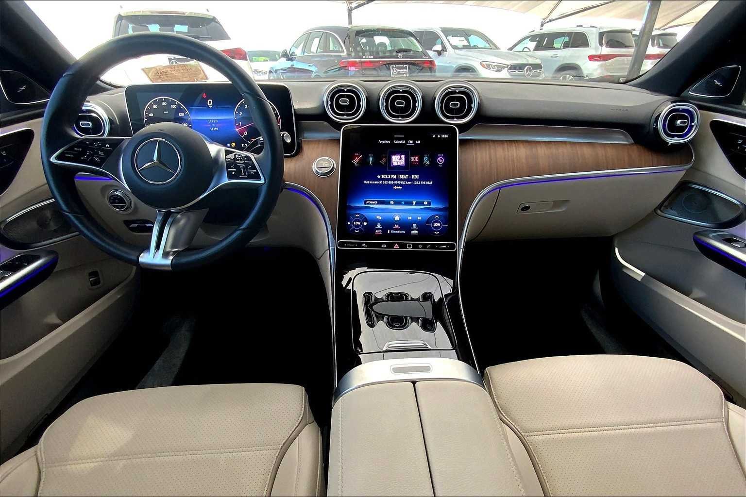 Certified Used 2022 Polar White Mercedes-Benz C 300 image 15