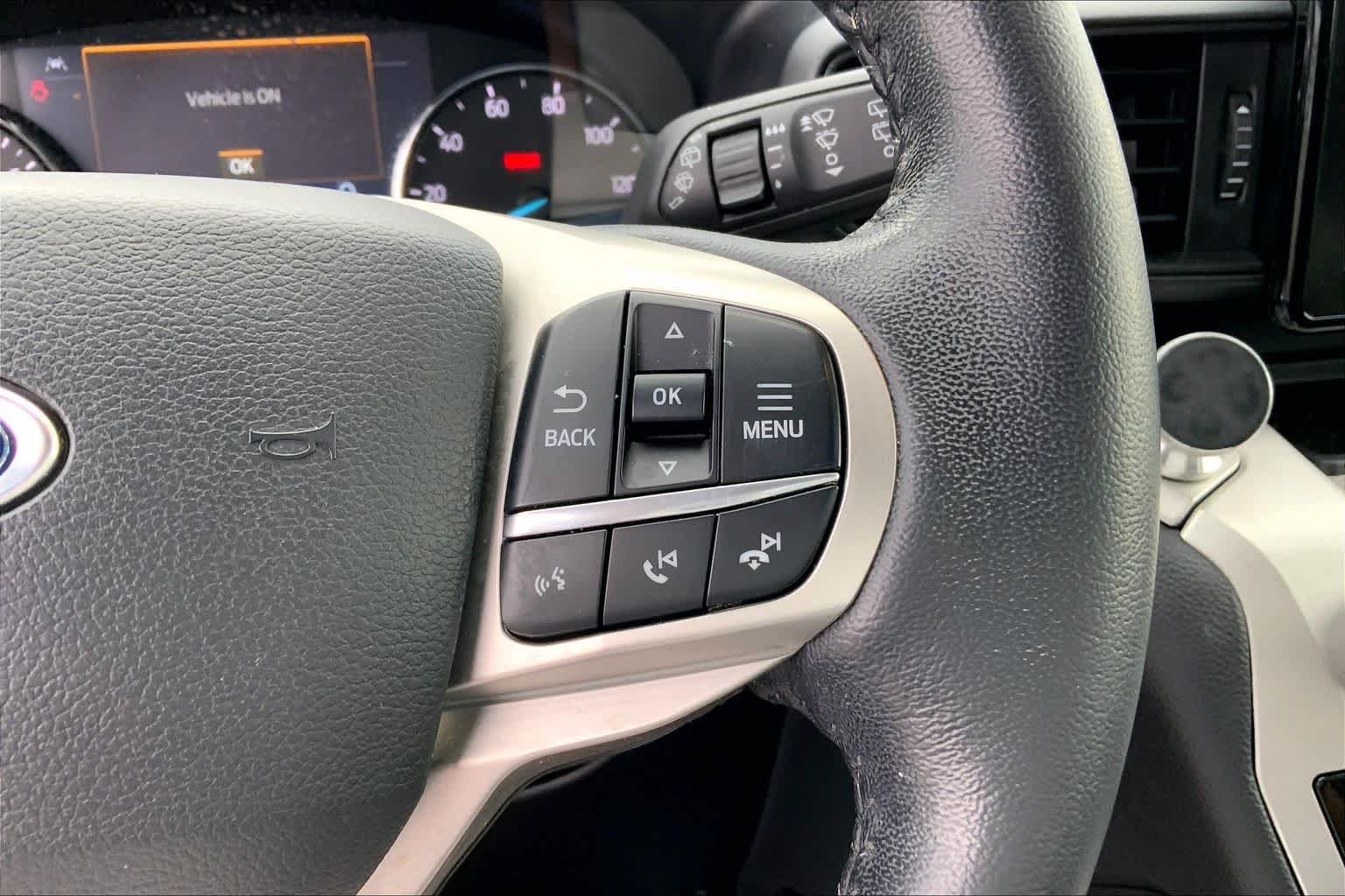 Used 2021 Carbonized Gray Metallic Ford XLT image 24