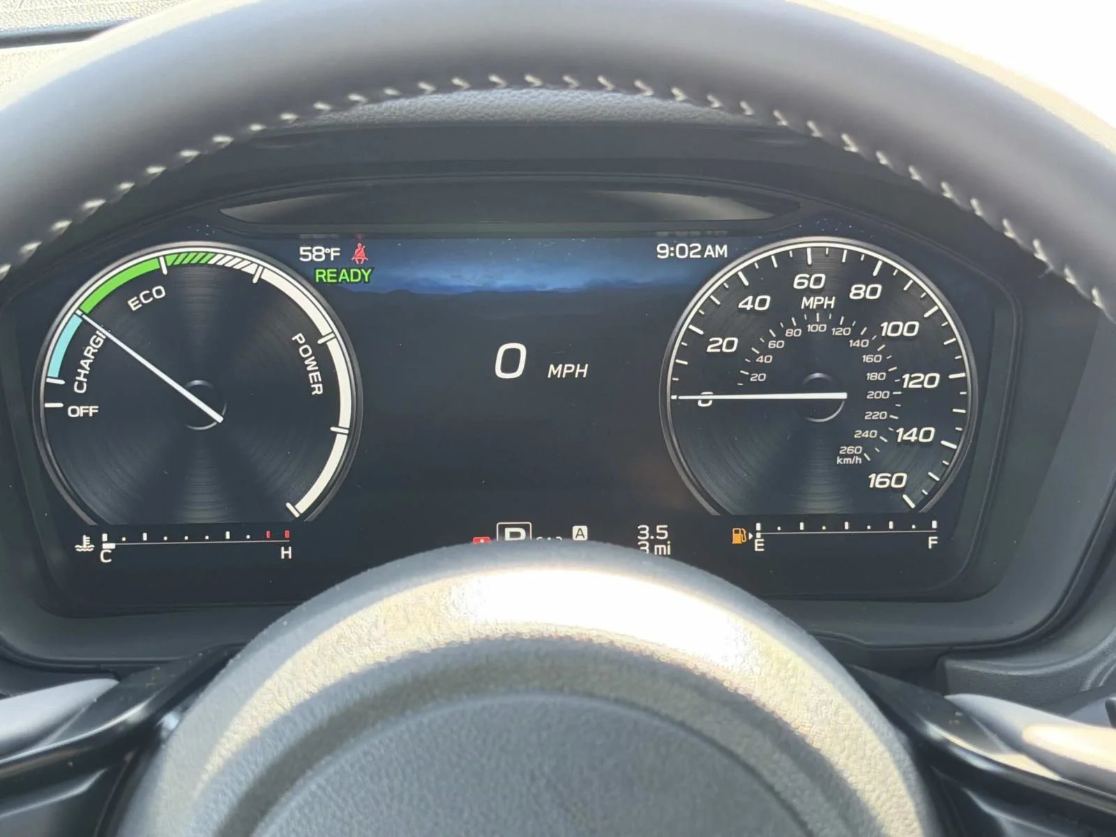 New 2026 MAGNETITE GRAY METALLIC Subaru Premium Hybrid image 14