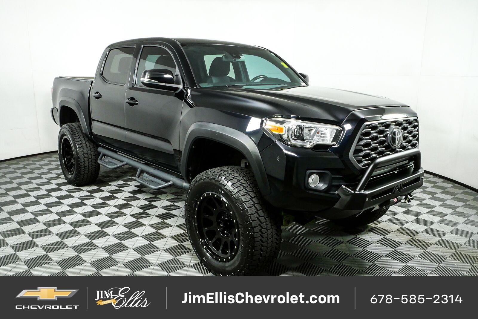Used 2021 Black Toyota TRD Off-Road image 1