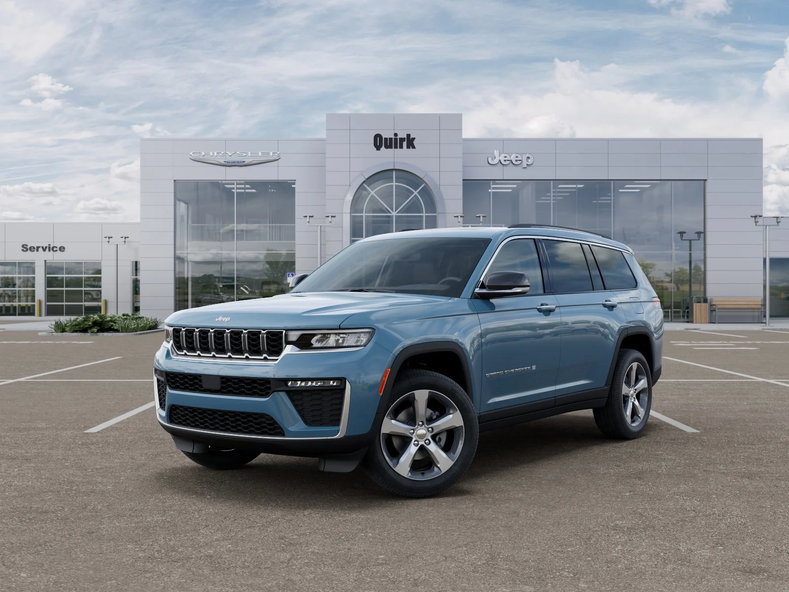 New 2026 Steel Blue Exterior Paint Jeep Limited image 1