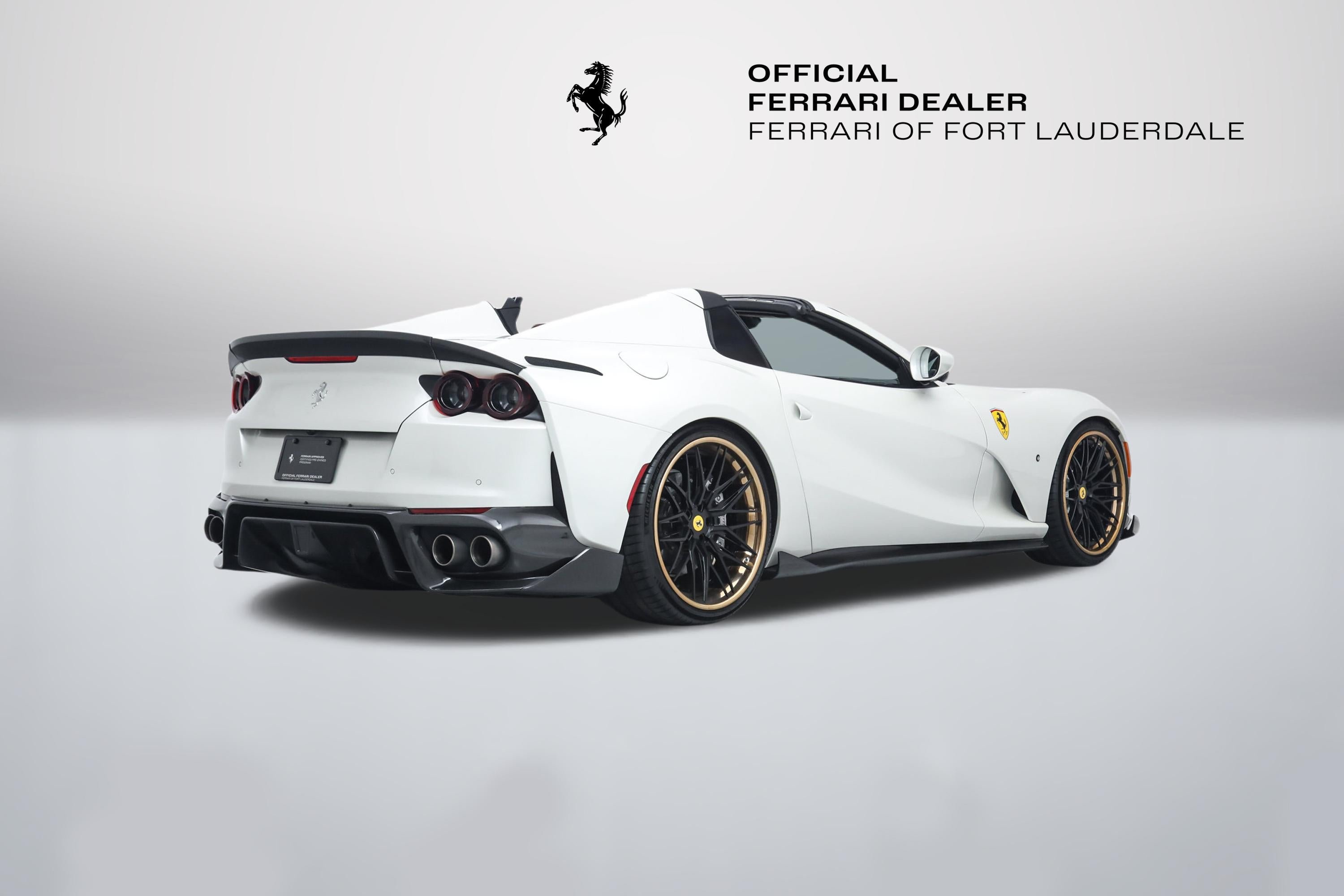 Certified Used 2022 Bianco Fuji Ferrari  image 3