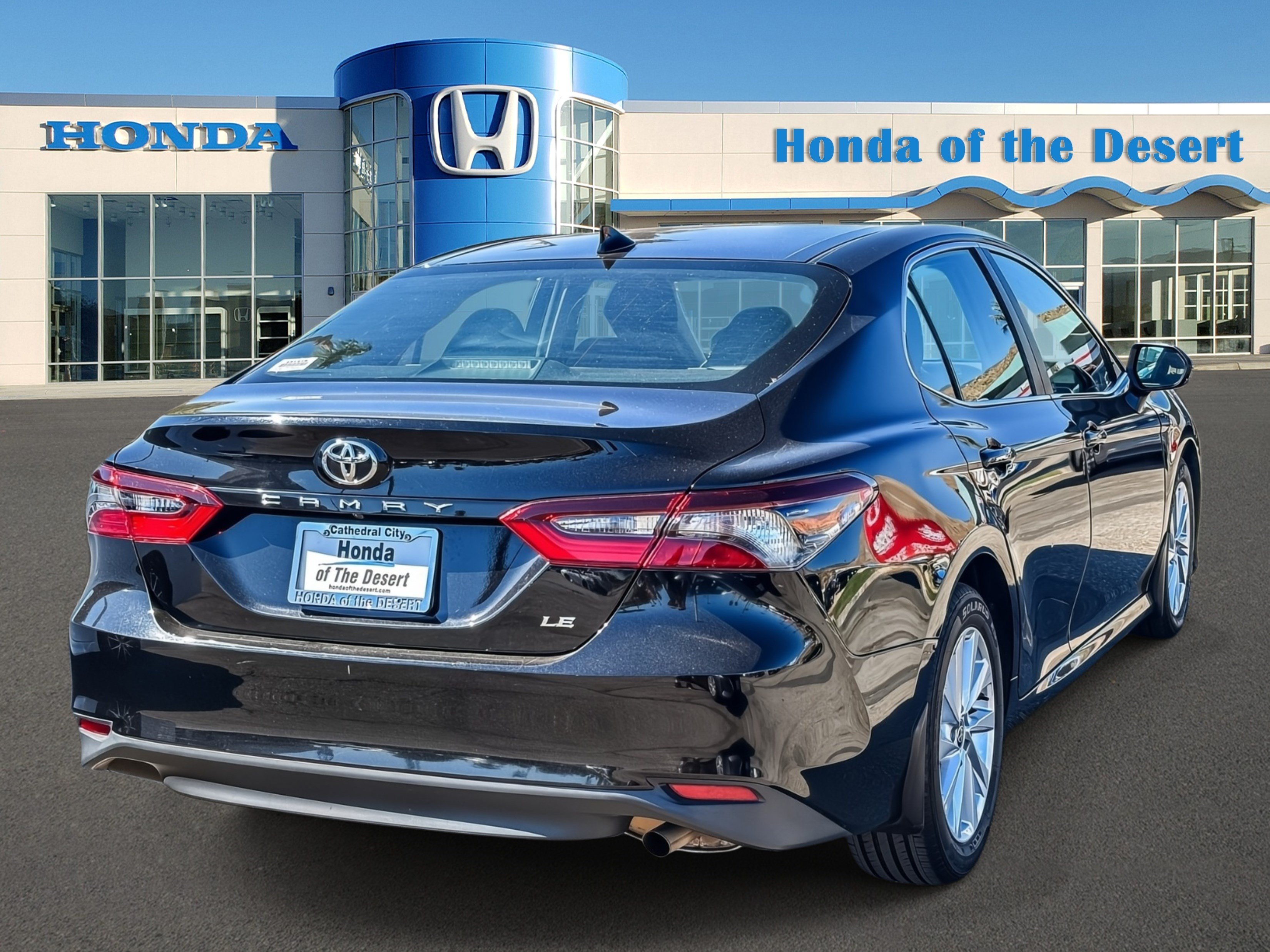 Certified Used 2024 Midnight Black Metallic Toyota LE image 6