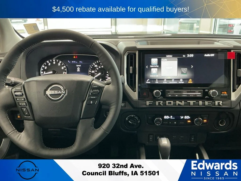 New 2026 Super Black Nissan Crew Cab SV image 14