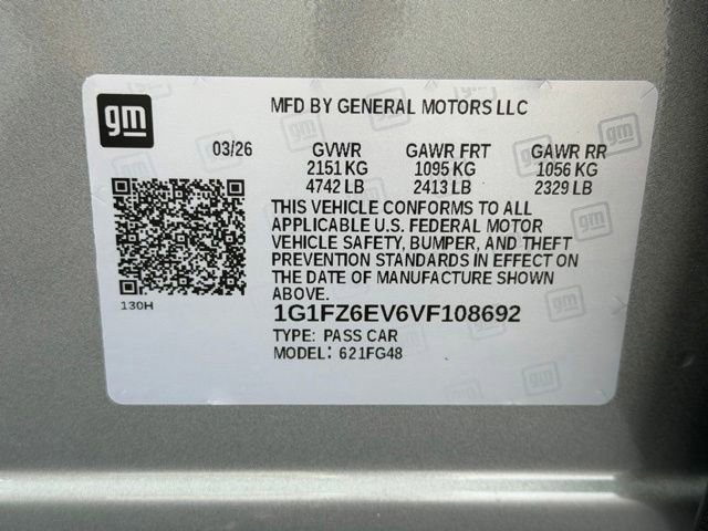 New 2027 Sterling Grey Metallic Chevrolet RS image 24