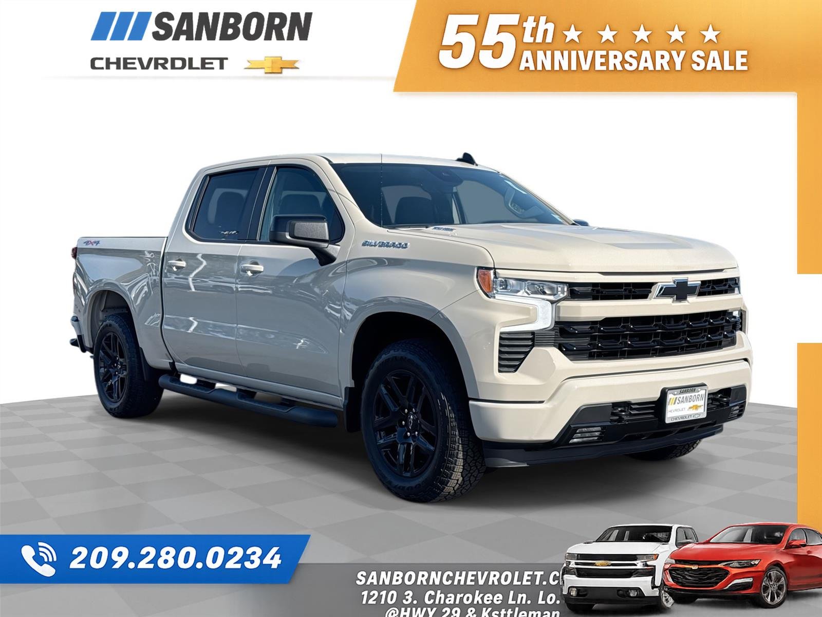 Used 2026 White Sands Chevrolet RST image 1