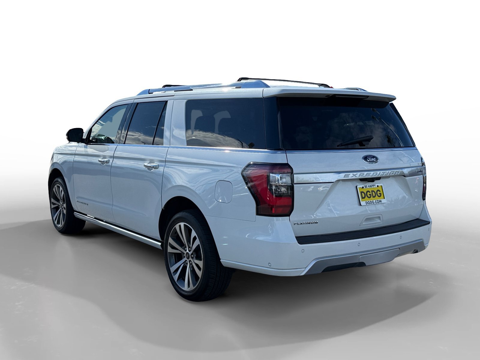 Certified Used 2021 White Metallic Ford Platinum image 3