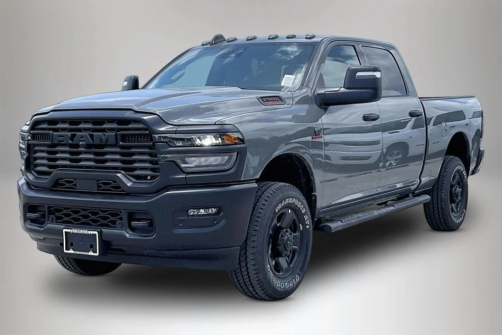New 2026 Ceramic Gray Clear-Coat Exterior Paint RAM Tradesman image 2