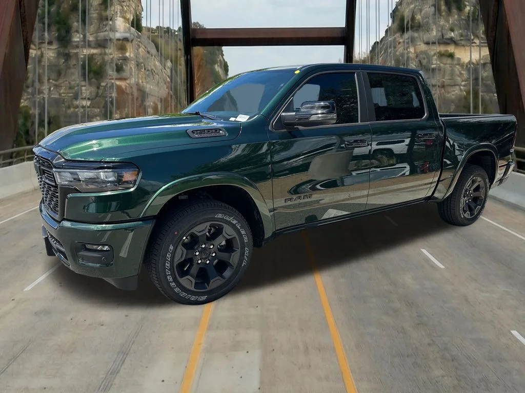 New 2026 Serrano-Green Metallic Exterior Paint RAM Big Horn/Lone Star image 3