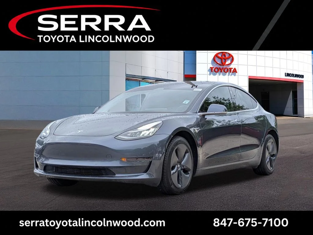 Used 2020 Gray Tesla Standard image 1
