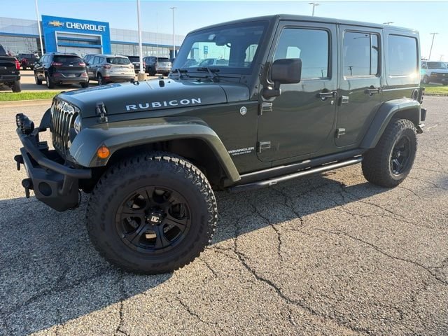 Used 2015 Green Jeep Unlimited Rubicon image 4