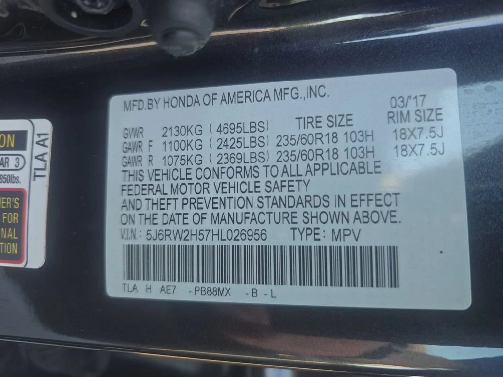 Used 2017 Gunmetal Metallic Honda EX image 23