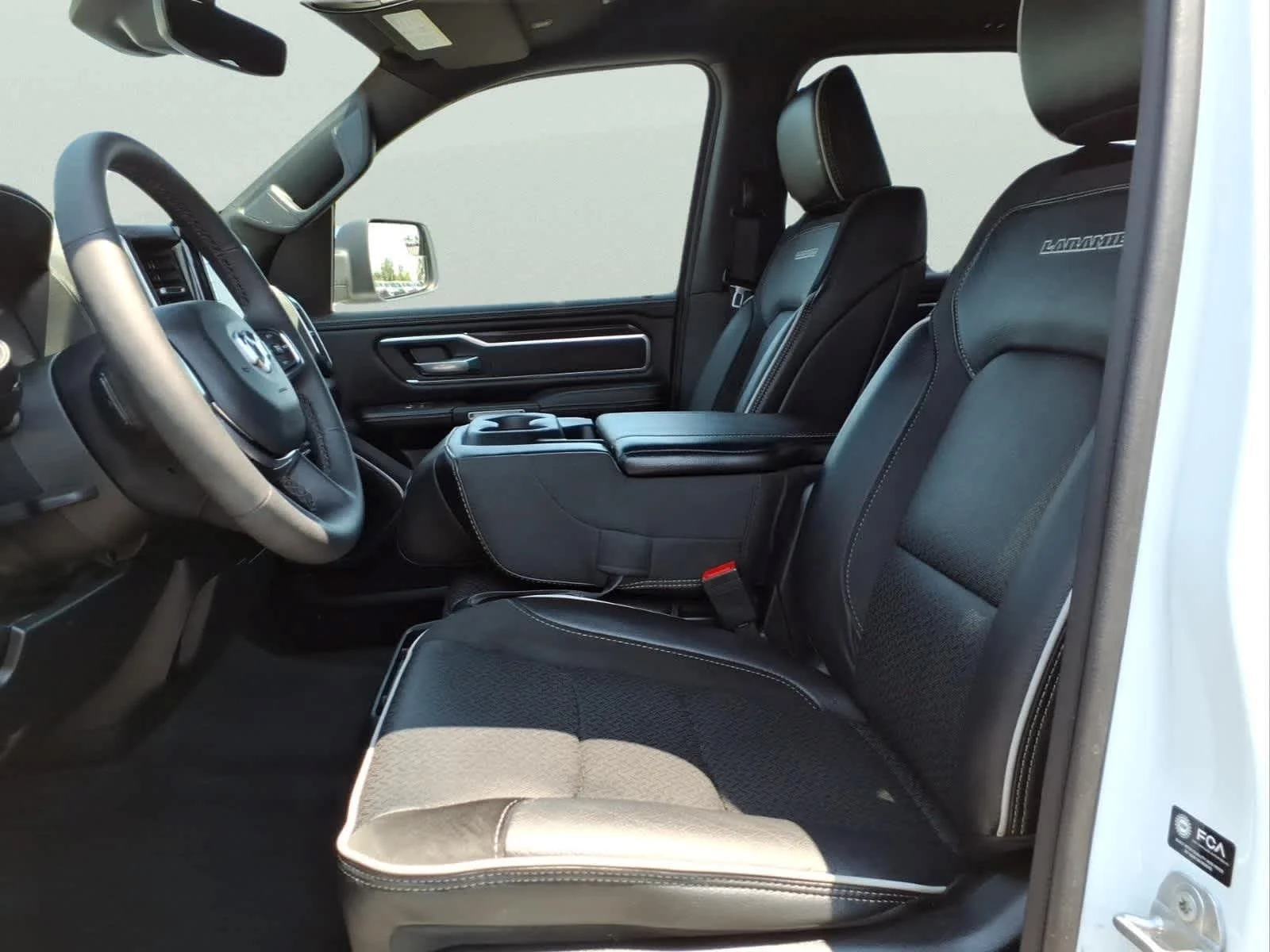 Used 2025 Bright White Clearcoat Ram Laramie image 16