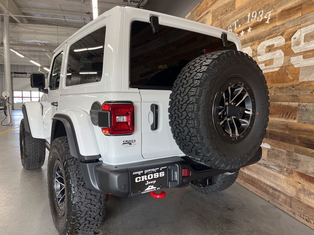 New 2026 Bright White Clear-Coat Exterior Paint Jeep Rubicon X image 22