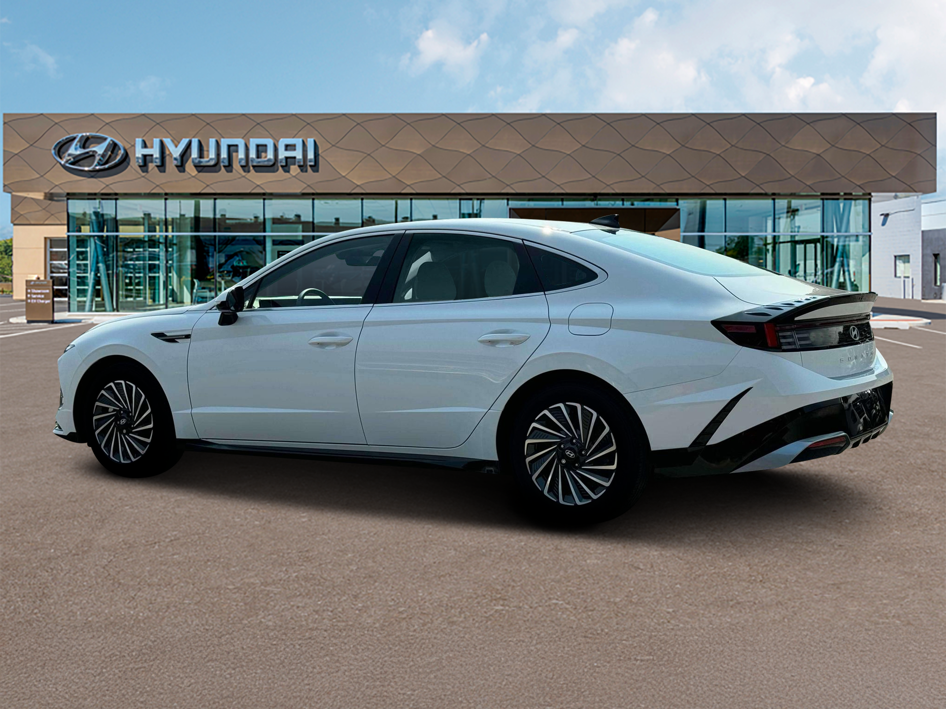 New 2025 White Hyundai SEL image 4