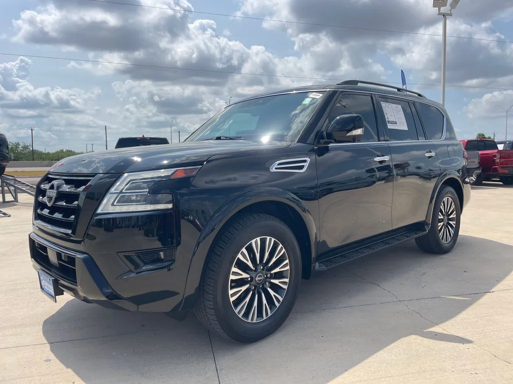 Certified Used 2024 Black Nissan SL image 1