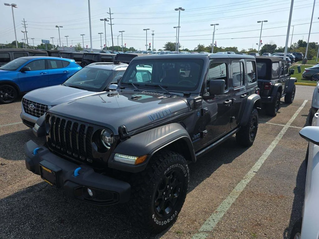 Used 2023 Gray Jeep Willys 4xe image 1