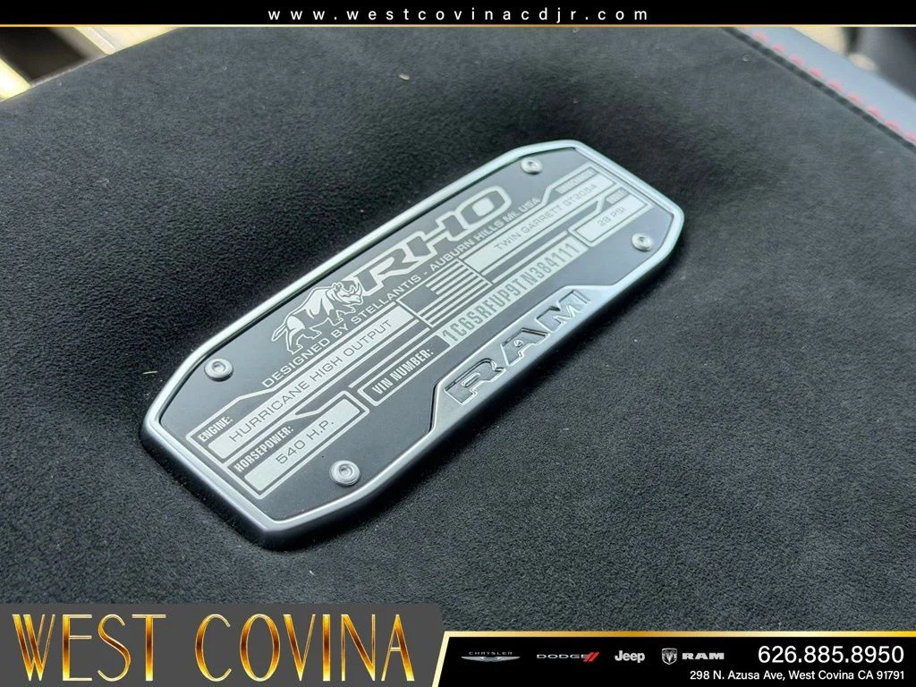 New 2026 Diamond Black Crystal Pearl-Coat Exterior Paint RAM RHO image 33